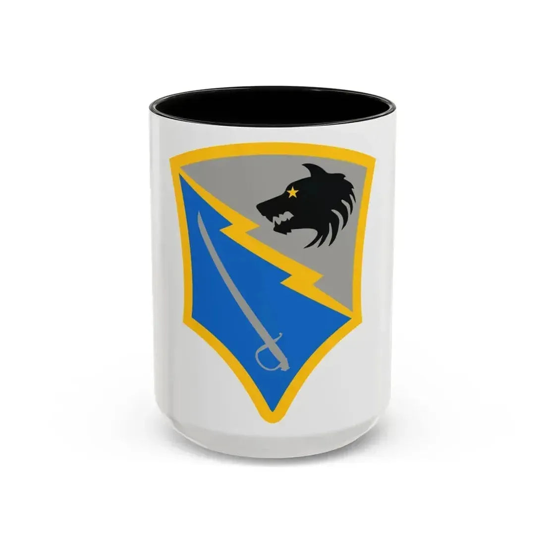 297 Battlefield Surveillance Brigade (U.S. Army) Accent Coffee Mug 15oz Black - Go Mug Yourself