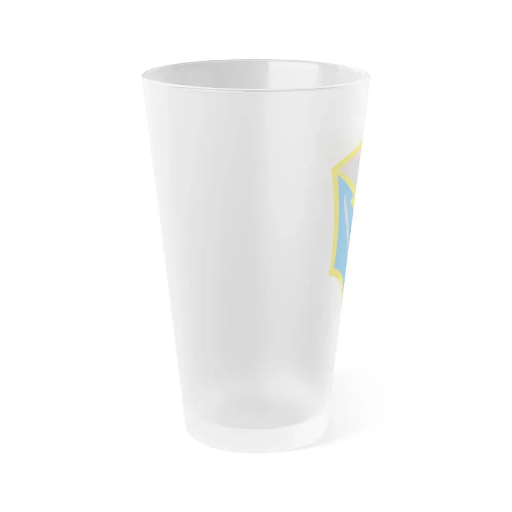 297 Battlefield Surveillance Brigade (U.S. Army) Frosted Pint Glass 16oz - Go Mug Yourself