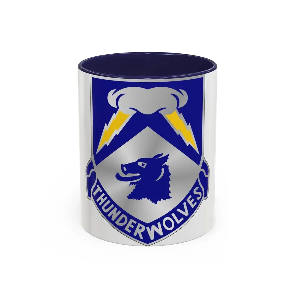 297 Cavalry Regiment (U.S. Army) Accent Coffee Mug 11oz Navy - Go Mug Yourself