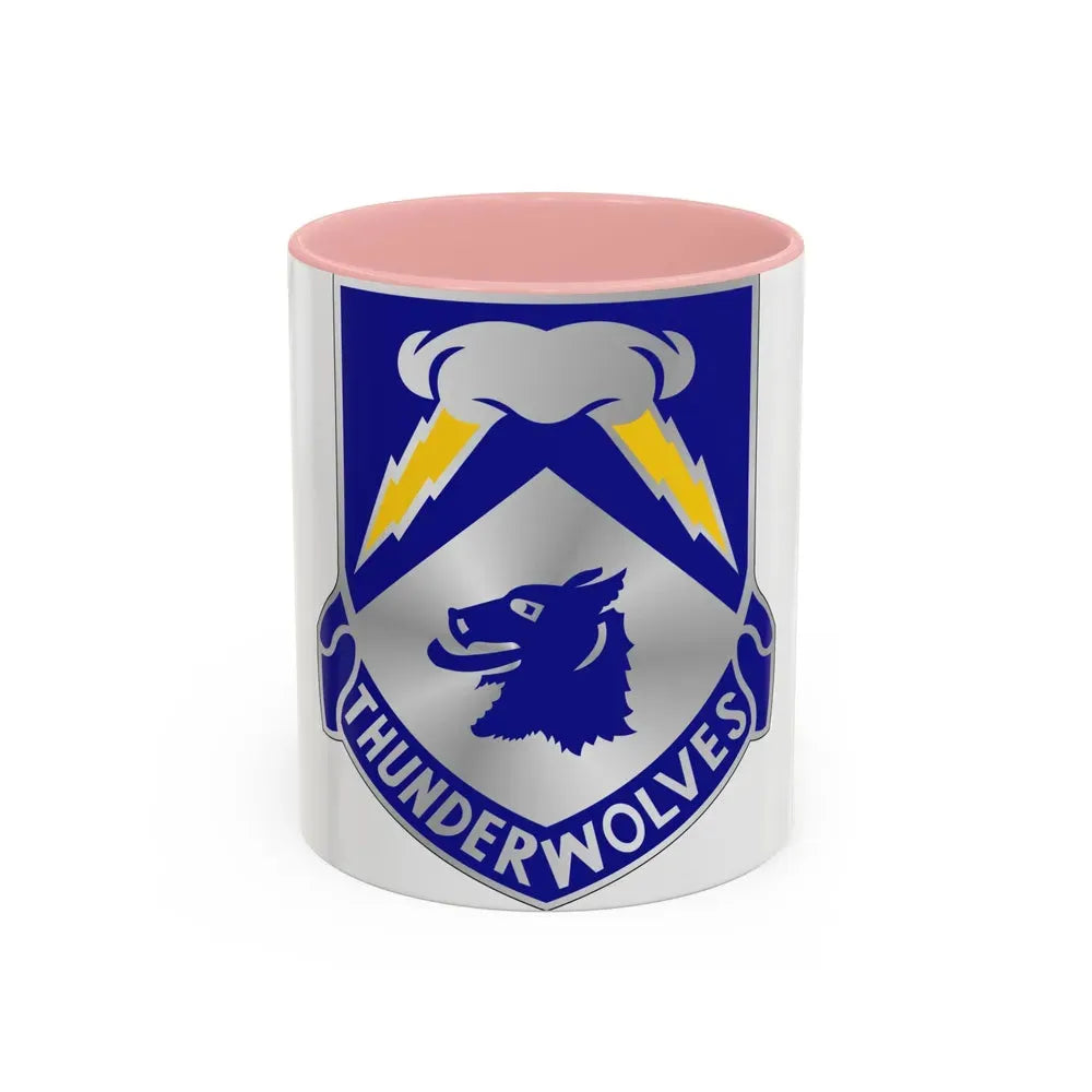 297 Cavalry Regiment (U.S. Army) Accent Coffee Mug 11oz Pink - Go Mug Yourself