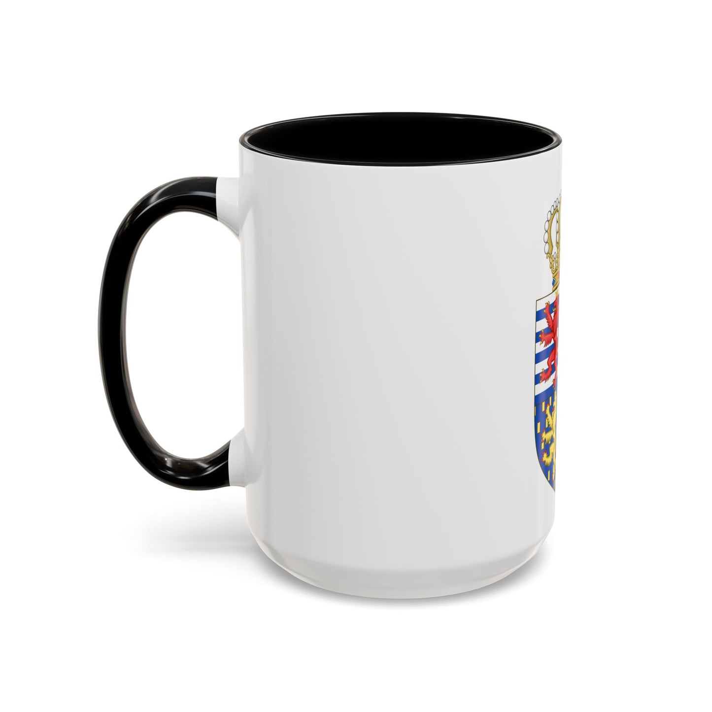 Lesser coat of arms of the Grand Duke of Luxembourg (2000) - Accent Coffee Mug