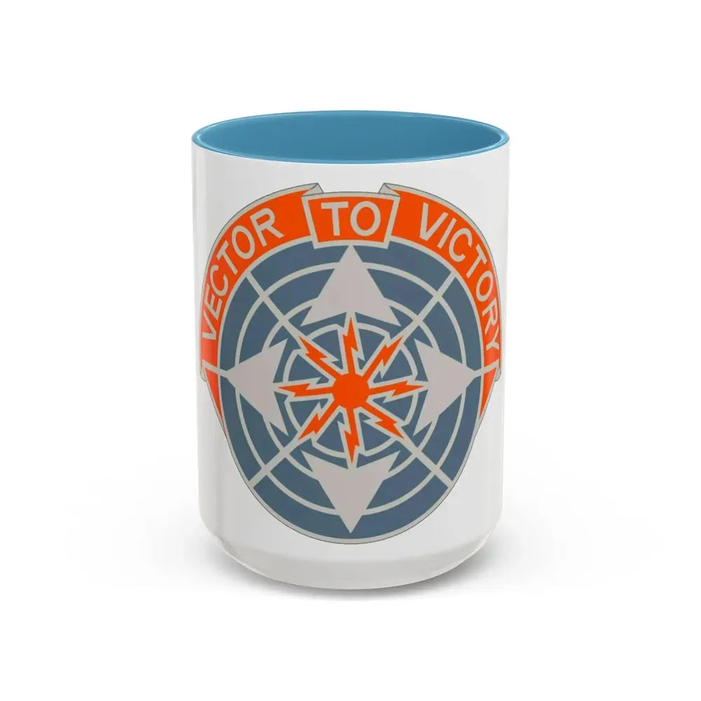 29th Air Traffic Control Group (U.S. Army) Accent Coffee Mug 15oz Light Blue - Go Mug Yourself
