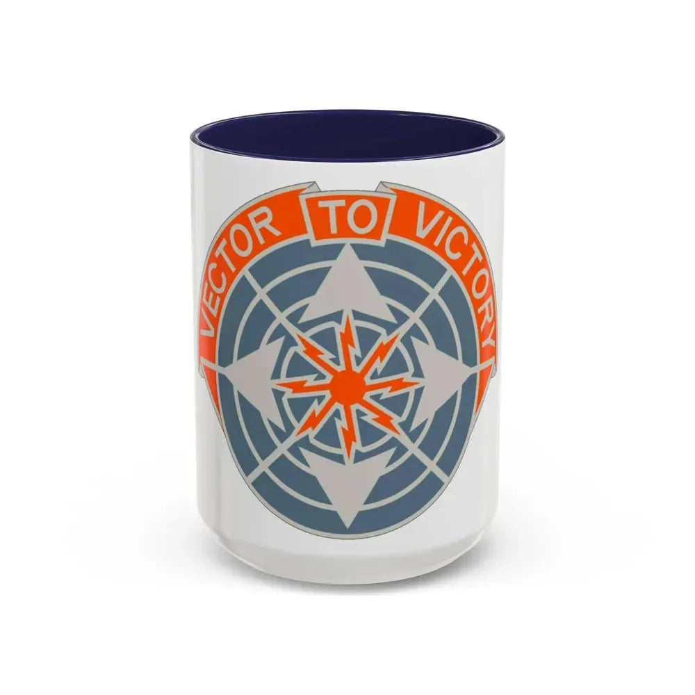 29th Air Traffic Control Group (U.S. Army) Accent Coffee Mug 15oz Navy - Go Mug Yourself