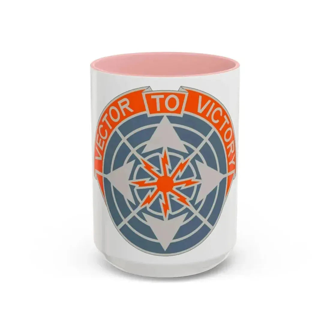 29th Air Traffic Control Group (U.S. Army) Accent Coffee Mug 15oz Pink - Go Mug Yourself