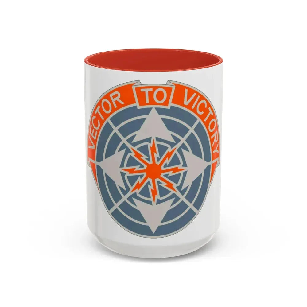 29th Air Traffic Control Group (U.S. Army) Accent Coffee Mug 15oz Red - Go Mug Yourself