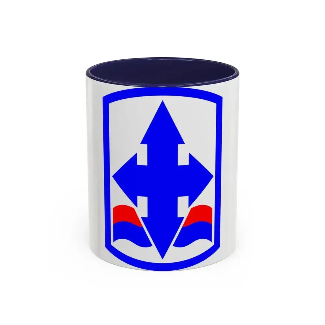 29th Infantry Brigade SSI (U.S. Army) Accent Coffee Mug 11oz Navy - Go Mug Yourself