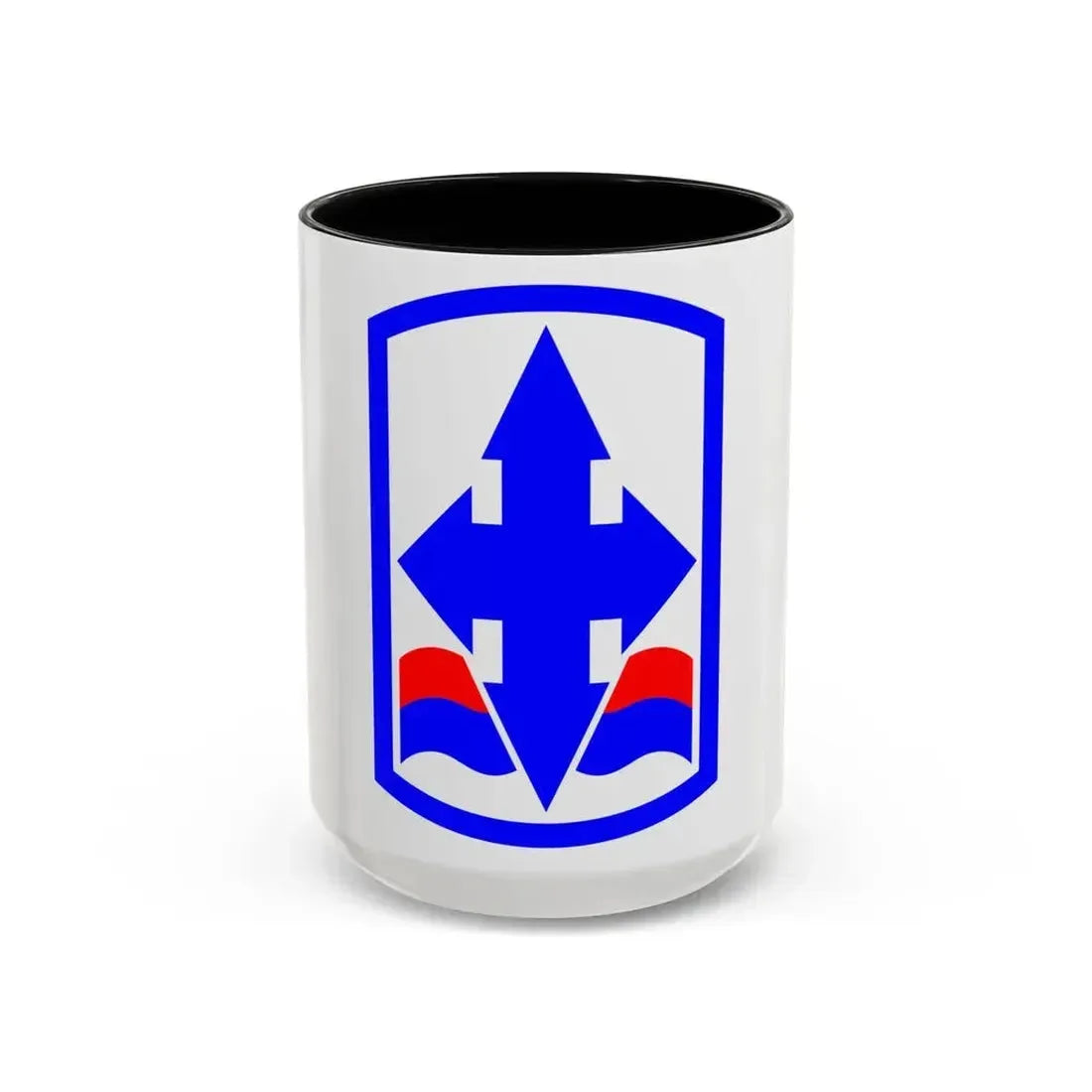 29th Infantry Brigade SSI (U.S. Army) Accent Coffee Mug 15oz Black - Go Mug Yourself