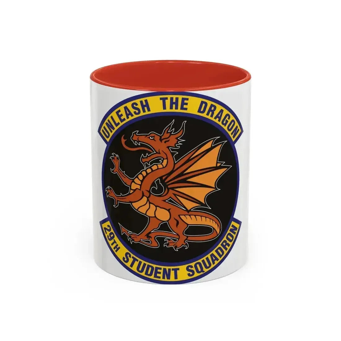 29th Student Squadron (U.S. Air Force) Accent Coffee Mug 11oz Red - Go Mug Yourself