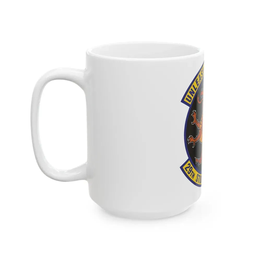 29th Student Squadron (U.S. Air Force) White Coffee Mug - Go Mug Yourself