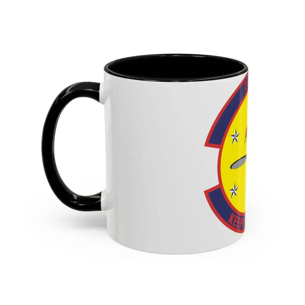 2d Aerospace Medical Squadron (U.S. Air Force) Accent Coffee Mug - Go Mug Yourself