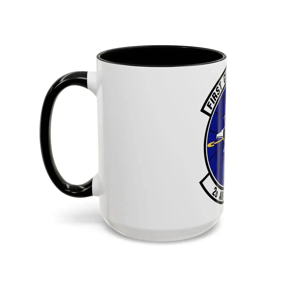 2d Air Postal Squadron (U.S. Air Force) Accent Coffee Mug - Go Mug Yourself