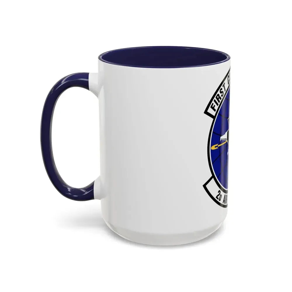 2d Air Postal Squadron (U.S. Air Force) Accent Coffee Mug - Go Mug Yourself