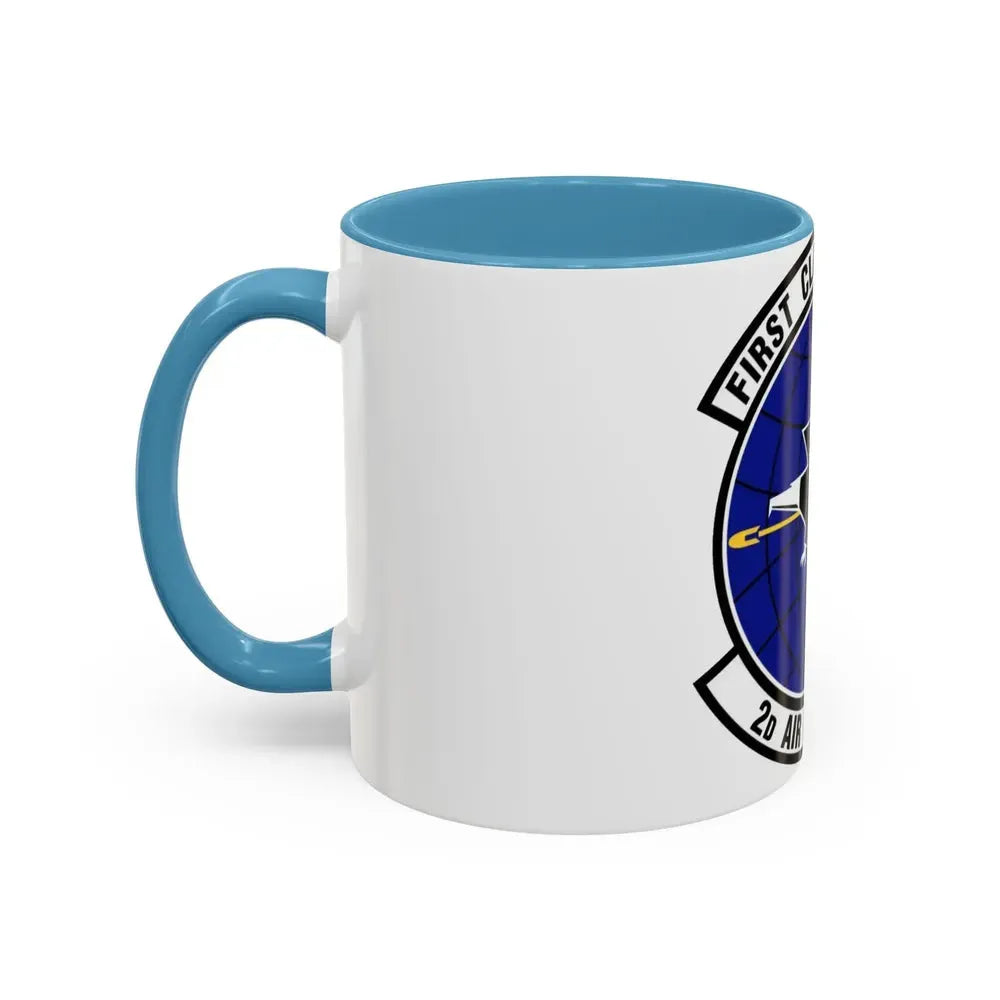 2d Air Postal Squadron (U.S. Air Force) Accent Coffee Mug - Go Mug Yourself