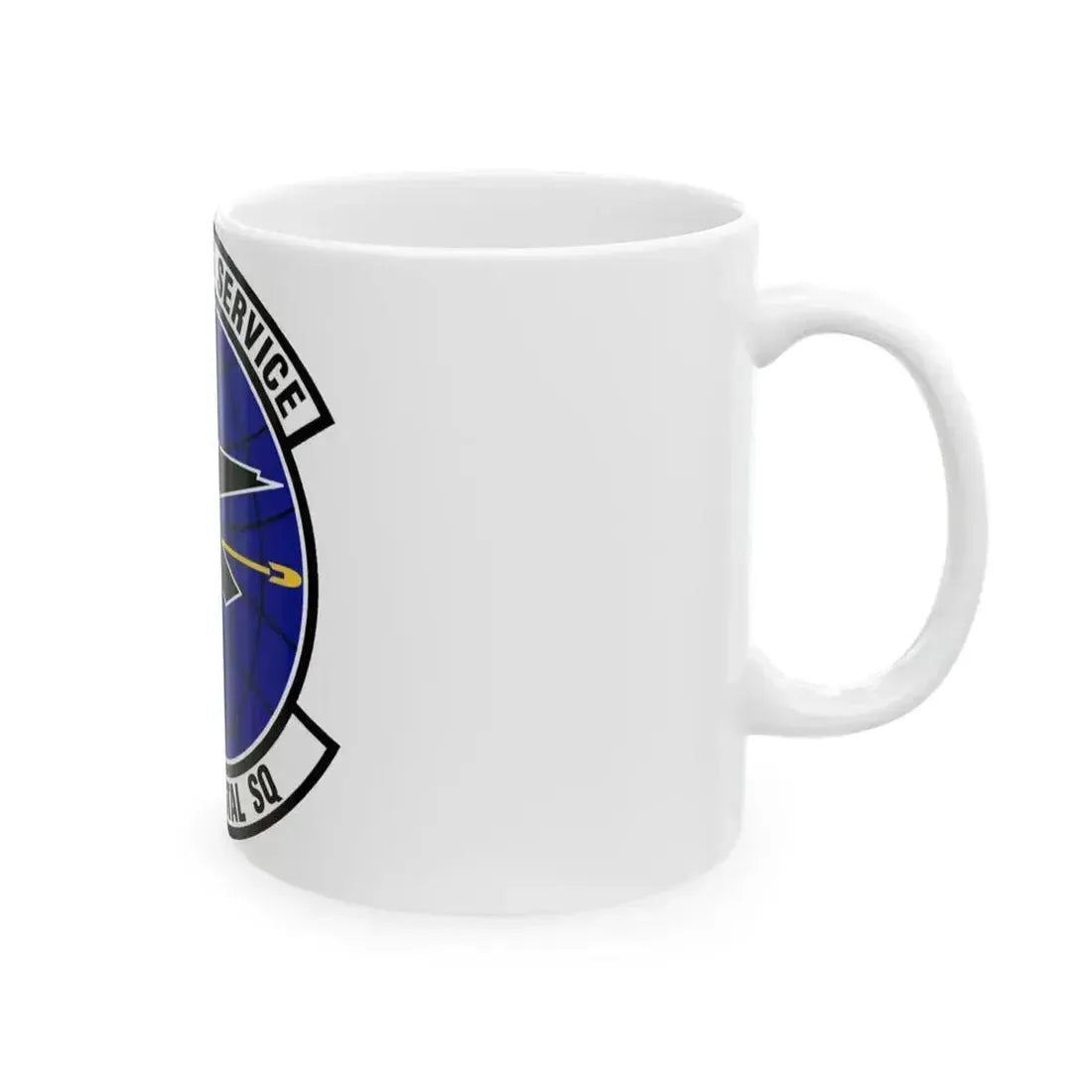 2d Air Postal Squadron (U.S. Air Force) White Coffee Mug - Go Mug Yourself