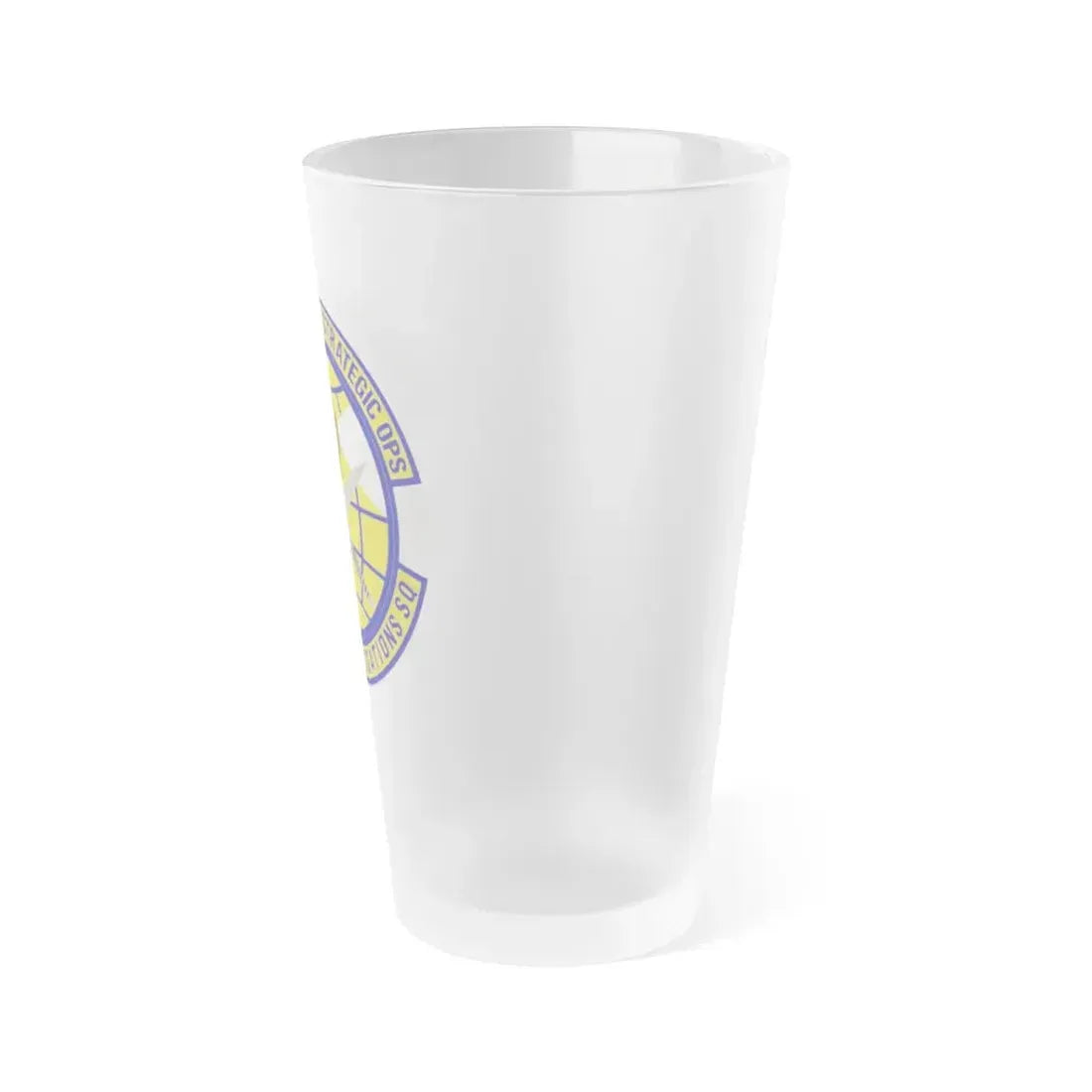 2d Field Investigations Squadron (U.S. Air Force) Frosted Pint Glass 16oz - Go Mug Yourself