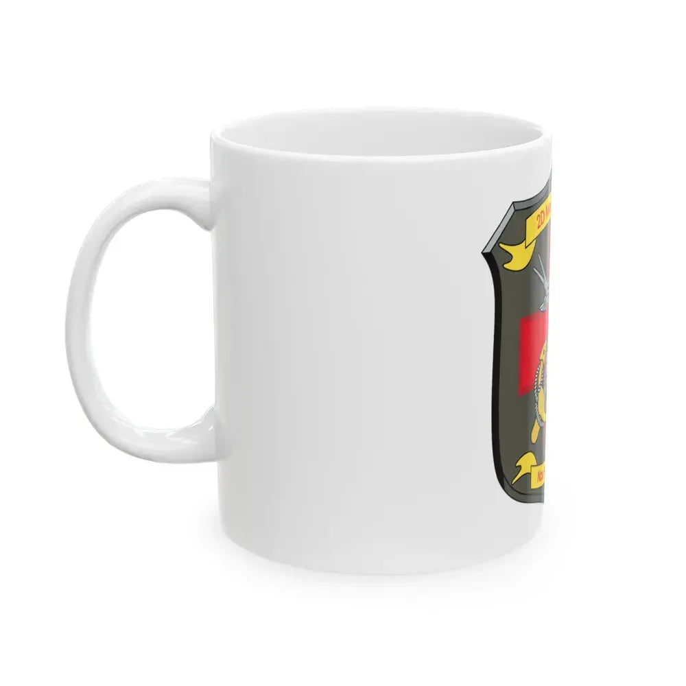 2d Medical Battalion Nos Pugna Pro Vita (USMC) White Coffee Mug - Go Mug Yourself