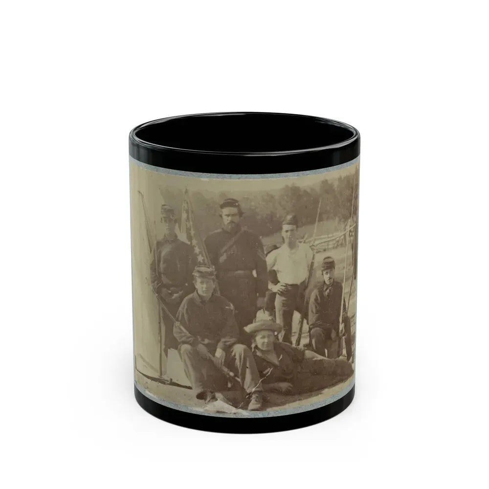 2d Rhode Island Infantry 001 (U.S. Civil War) Black Coffee Mug 11oz - Go Mug Yourself
