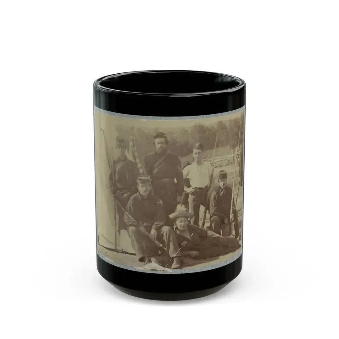 2d Rhode Island Infantry 001 (U.S. Civil War) Black Coffee Mug 15oz - Go Mug Yourself
