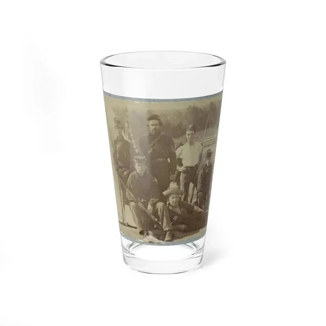 2d Rhode Island Infantry 001 (U.S. Civil War) Pint Glass 16oz 16oz - Go Mug Yourself