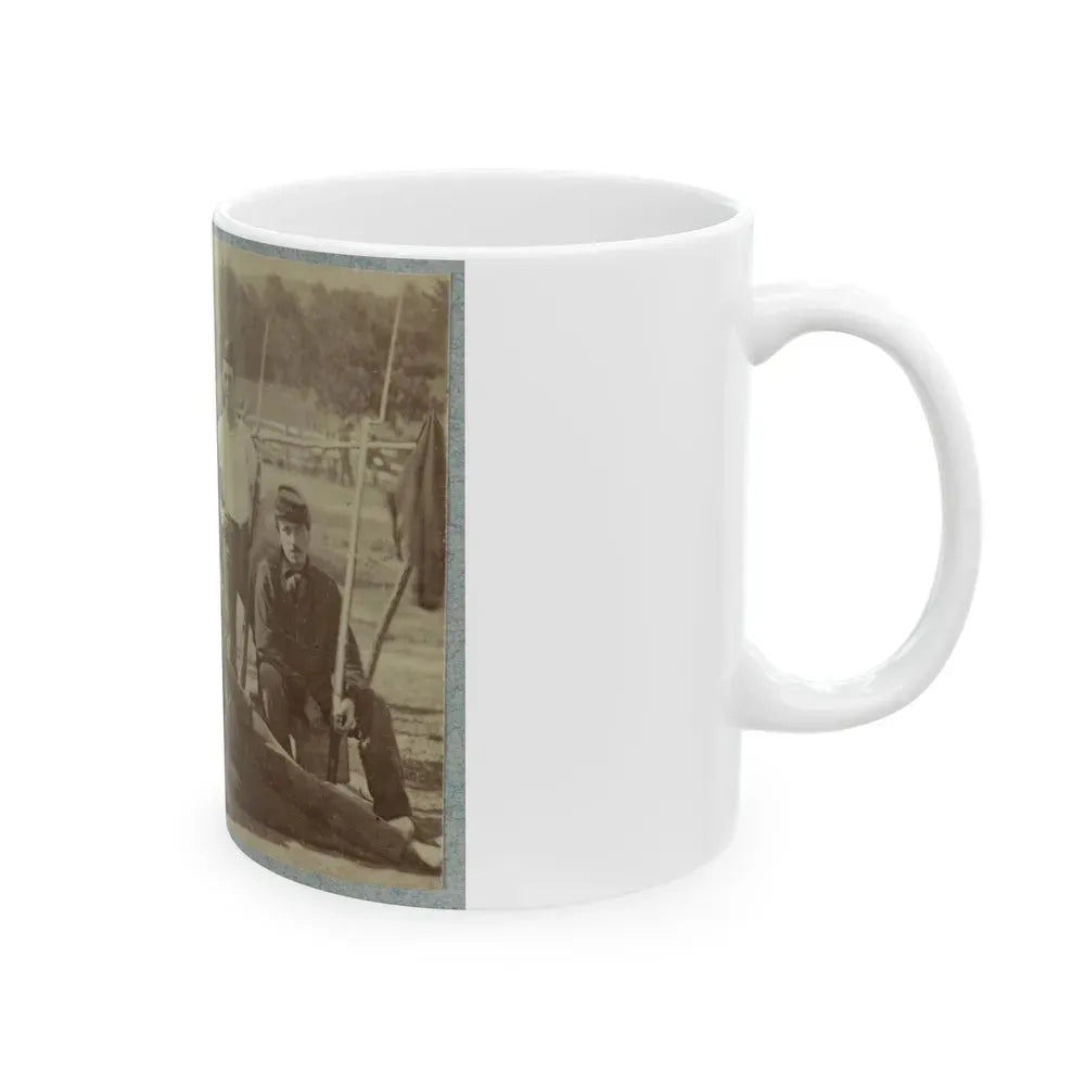 2d Rhode Island Infantry 001 (U.S. Civil War) White Coffee Mug - Go Mug Yourself