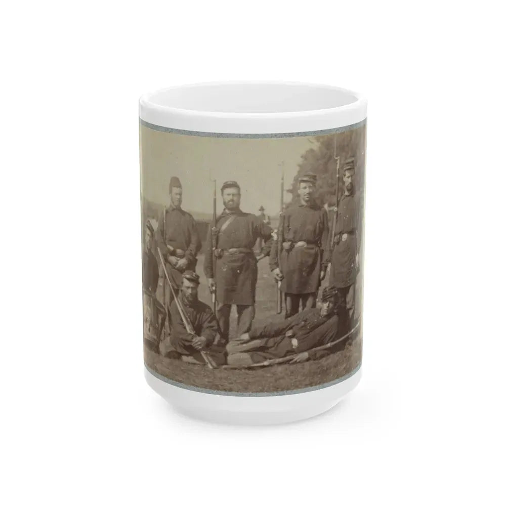 2d Rhode Island Infantry 003 (U.S. Civil War) White Coffee Mug 15oz - Go Mug Yourself