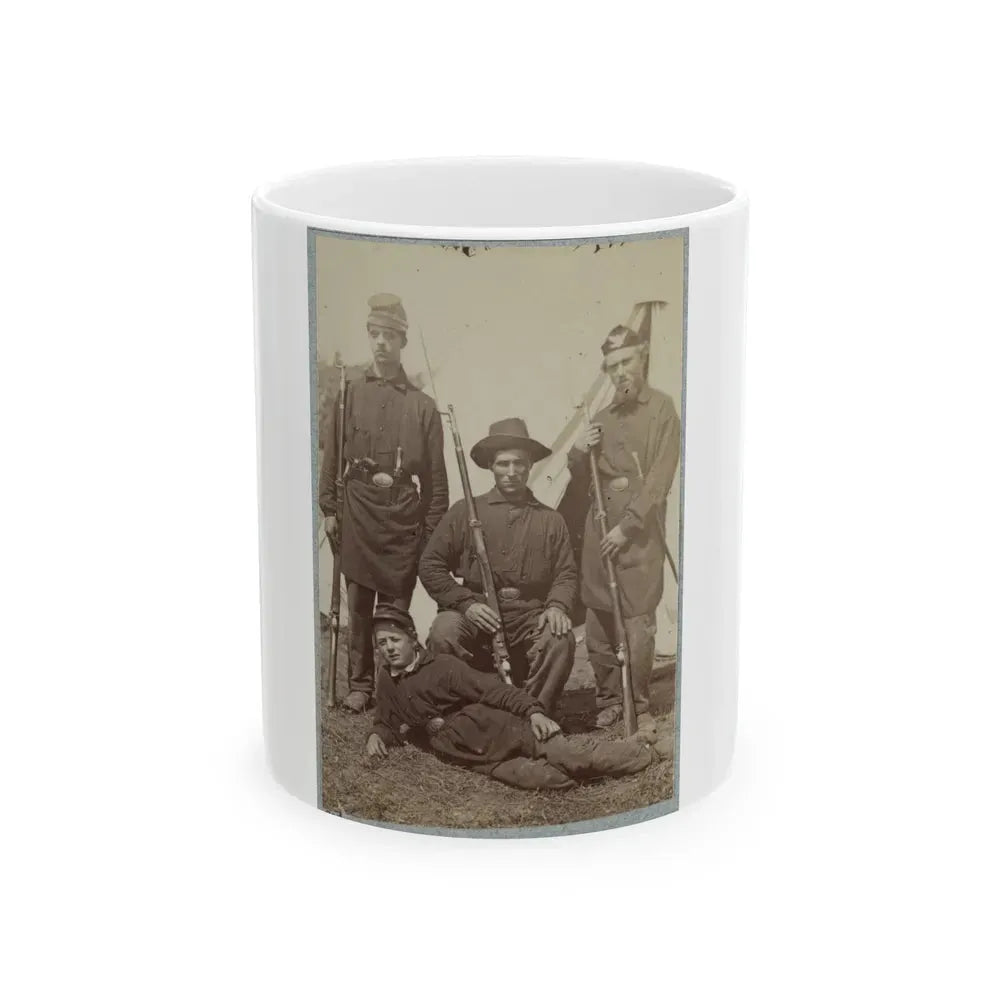 2d Rhode Island Infantry 005 (U.S. Civil War) White Coffee Mug 11oz - Go Mug Yourself