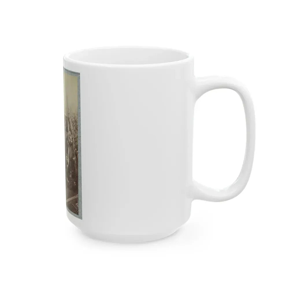 2d Rhode Island Infantry 006 (U.S. Civil War) White Coffee Mug - Go Mug Yourself