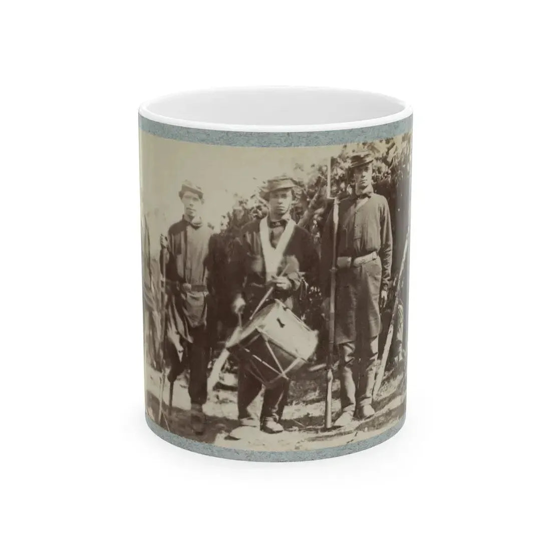 2d Rhode Island Infantry 007 (U.S. Civil War) White Coffee Mug 11oz - Go Mug Yourself