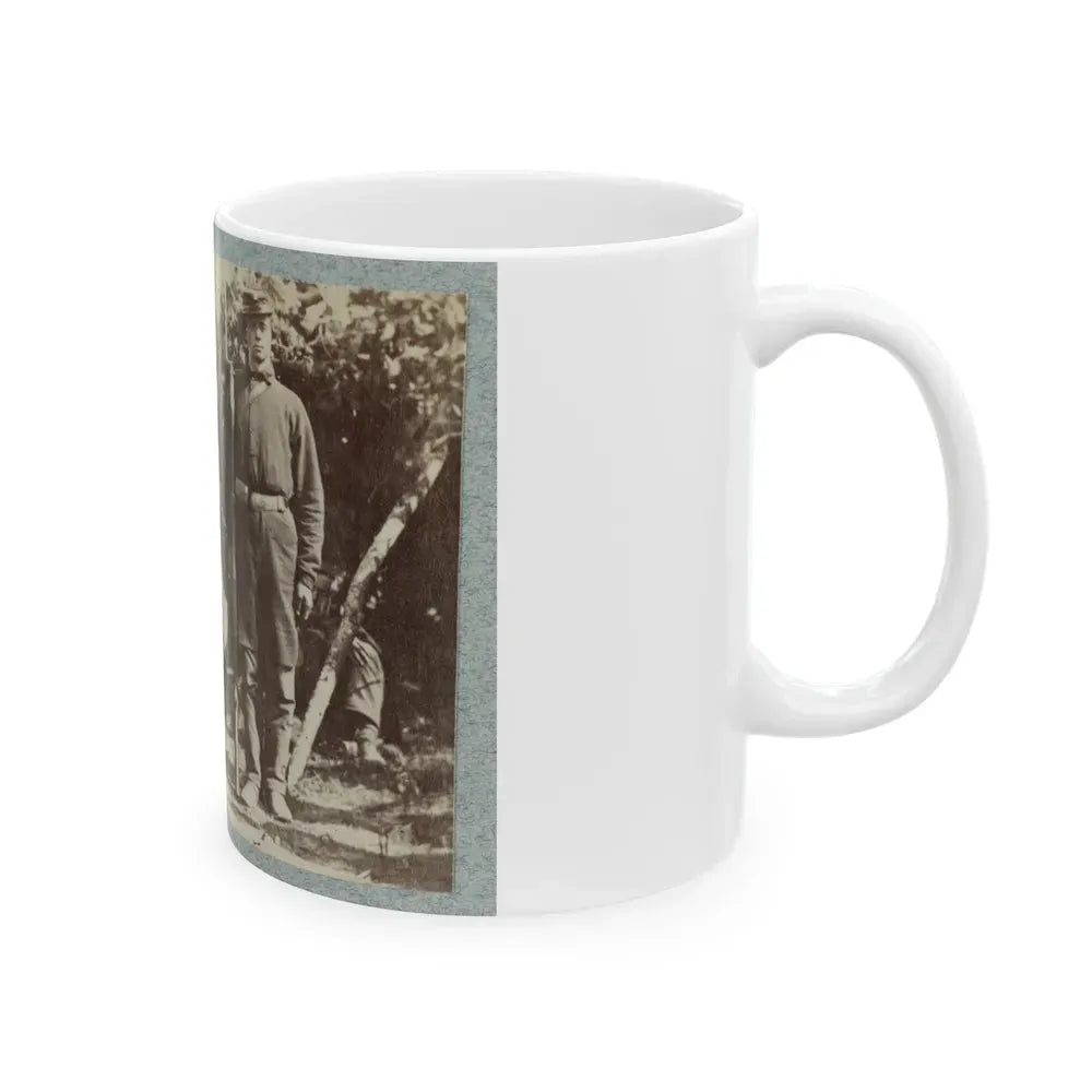 2d Rhode Island Infantry 007 (U.S. Civil War) White Coffee Mug - Go Mug Yourself