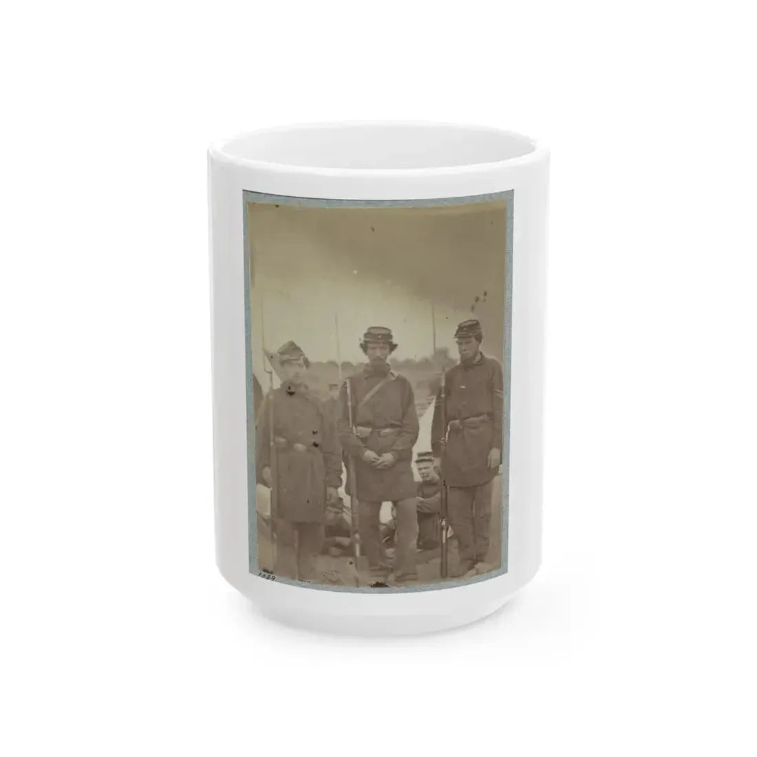 2d Rhode Island Infantry 013 (U.S. Civil War) White Coffee Mug 15oz - Go Mug Yourself