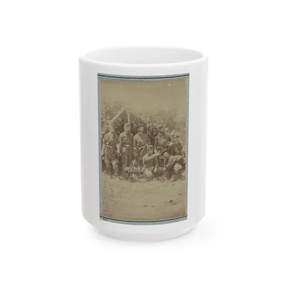 2d Rhode Island Infantry 015 (U.S. Civil War) White Coffee Mug 15oz - Go Mug Yourself