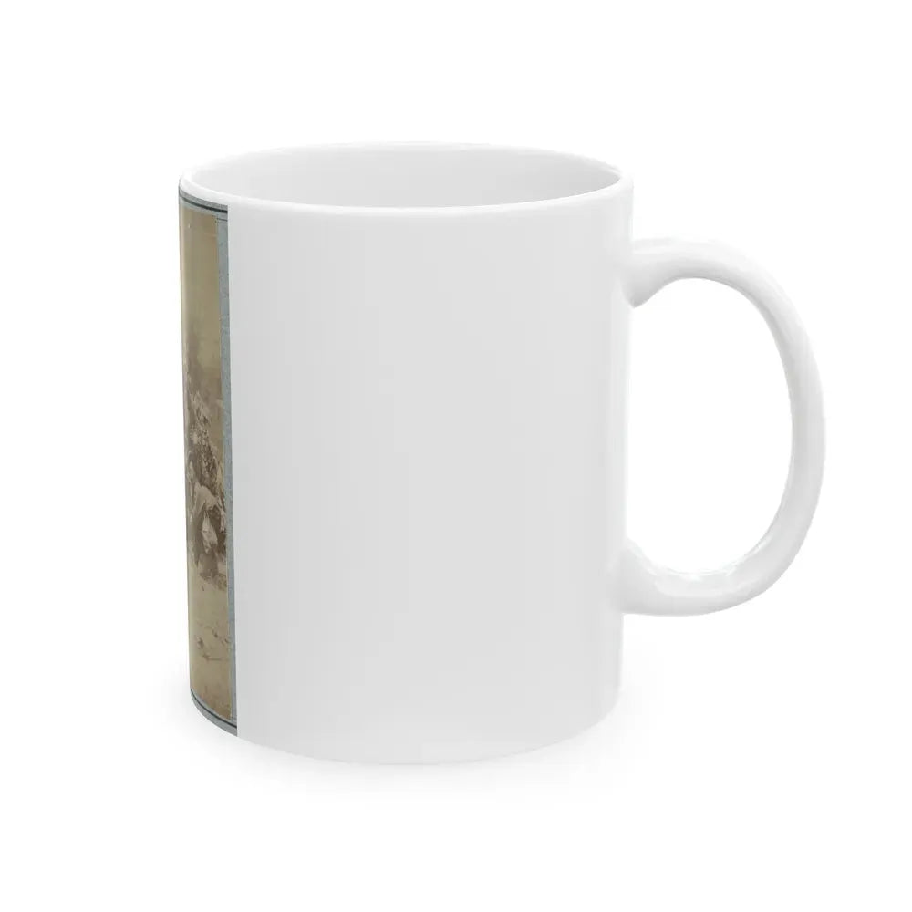 2d Rhode Island Infantry 015 (U.S. Civil War) White Coffee Mug - Go Mug Yourself