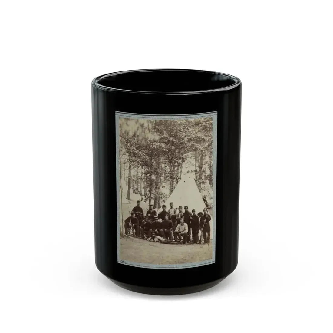 2d Rhode Island Infantry 016 (U.S. Civil War) Black Coffee Mug 15oz - Go Mug Yourself