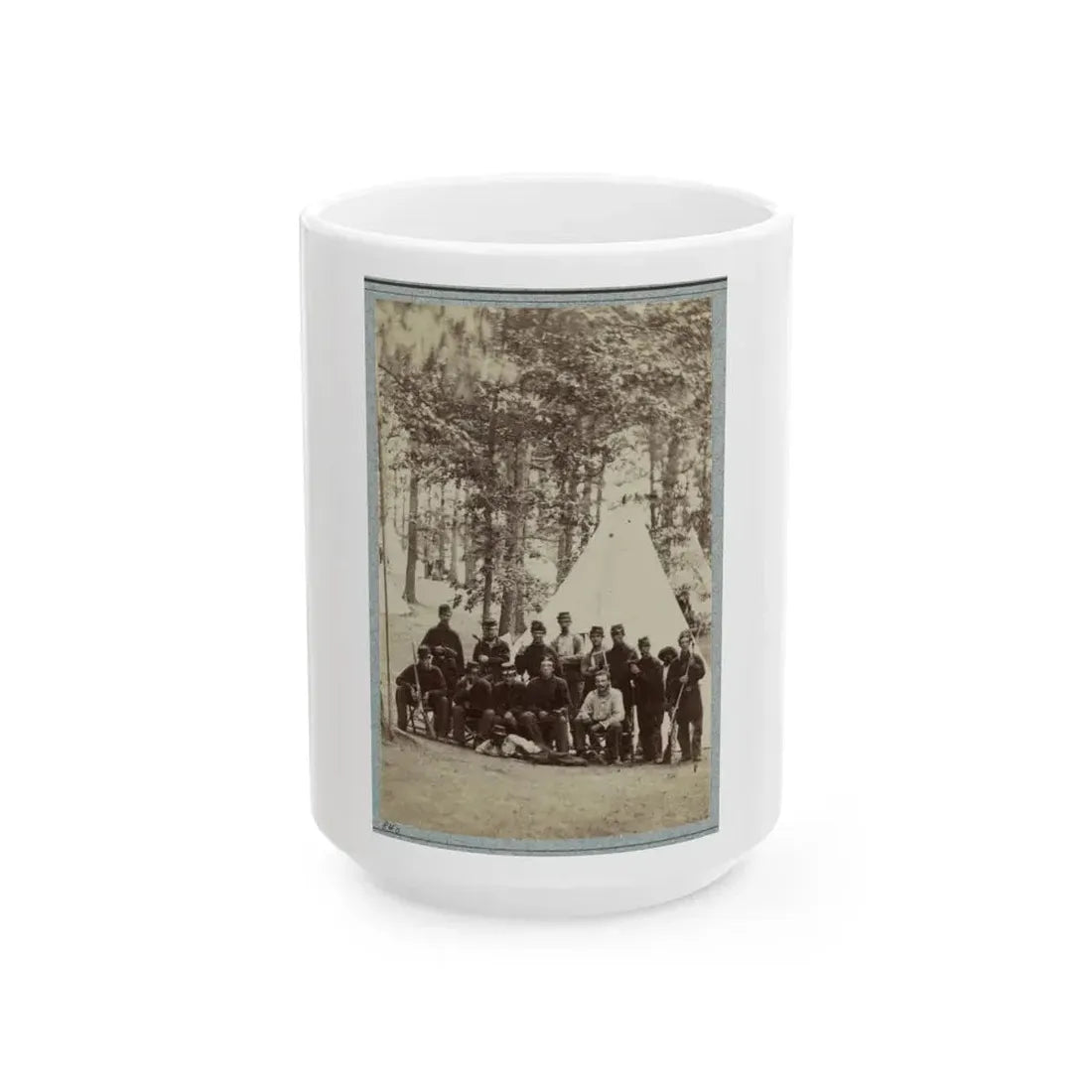 2d Rhode Island Infantry 016 (U.S. Civil War) White Coffee Mug 15oz - Go Mug Yourself