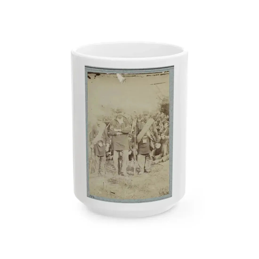 2d Rhode Island Infantry 017 (U.S. Civil War) White Coffee Mug 15oz - Go Mug Yourself