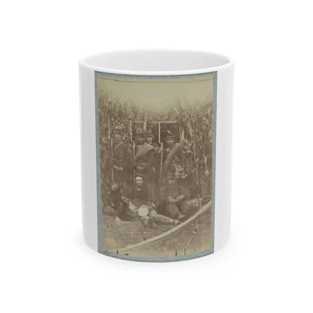 2d Rhode Island Infantry 019 (U.S. Civil War) White Coffee Mug 11oz - Go Mug Yourself