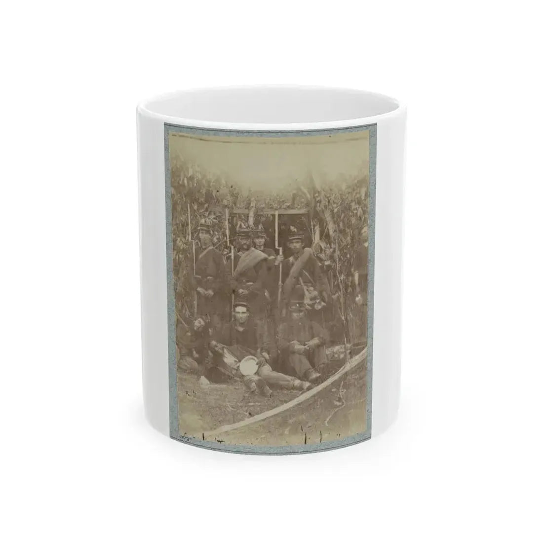 2d Rhode Island Infantry 019 (U.S. Civil War) White Coffee Mug 11oz - Go Mug Yourself