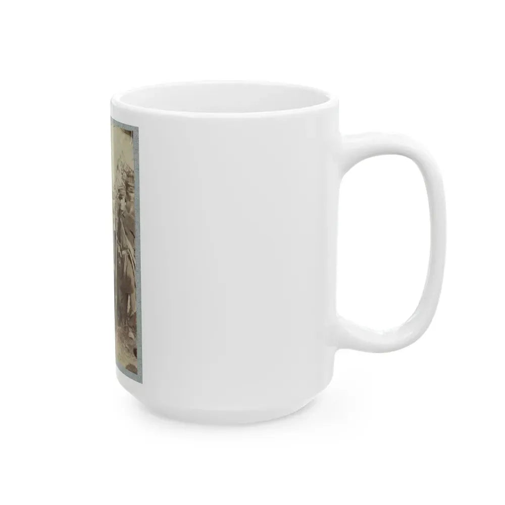 2d Rhode Island Infantry 021 (U.S. Civil War) White Coffee Mug - Go Mug Yourself