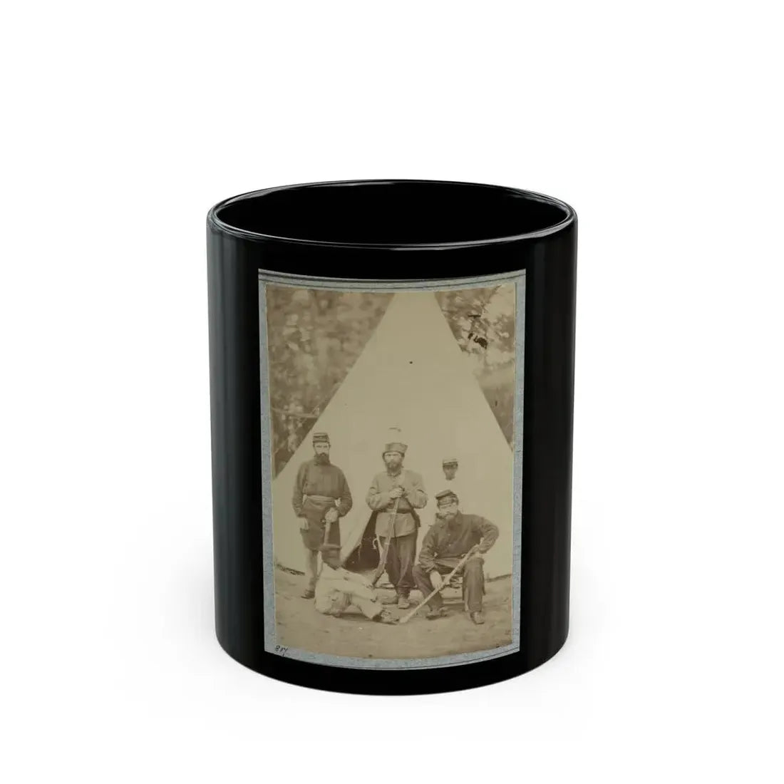2d Rhode Island Infantry 024 (U.S. Civil War) Black Coffee Mug 11oz - Go Mug Yourself