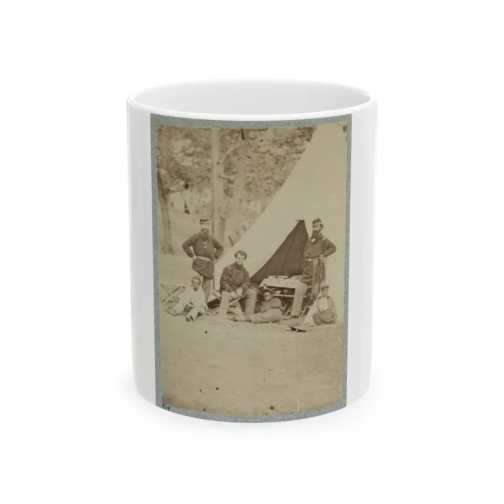 2d Rhode Island Infantry 025 (U.S. Civil War) White Coffee Mug 11oz - Go Mug Yourself