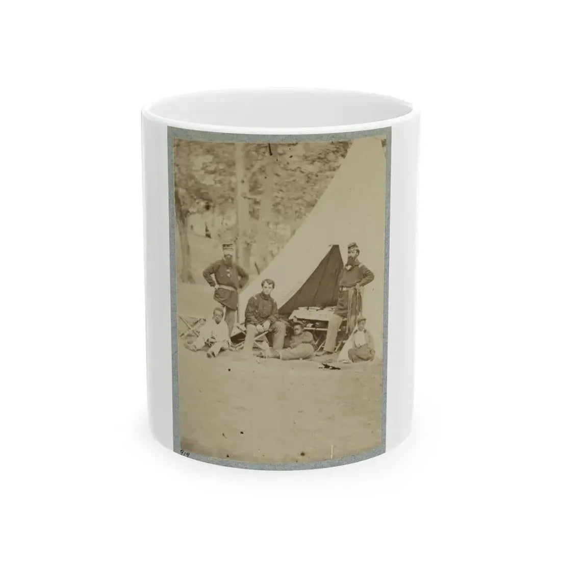 2d Rhode Island Infantry 025 (U.S. Civil War) White Coffee Mug 11oz - Go Mug Yourself