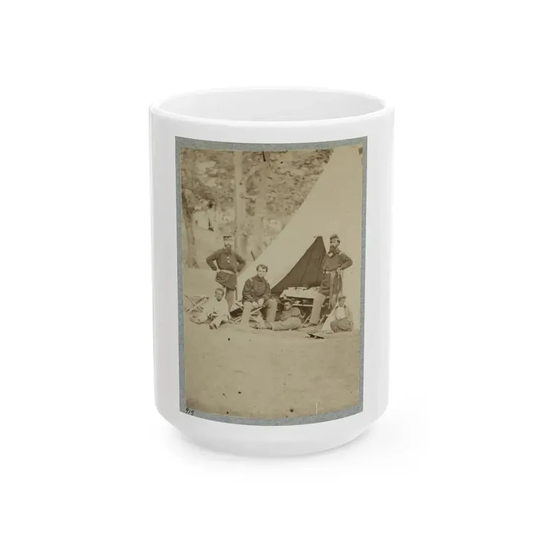 2d Rhode Island Infantry 025 (U.S. Civil War) White Coffee Mug 15oz - Go Mug Yourself