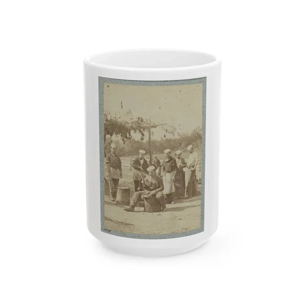 2d Rhode Island Infantry 026 (U.S. Civil War) White Coffee Mug 15oz - Go Mug Yourself