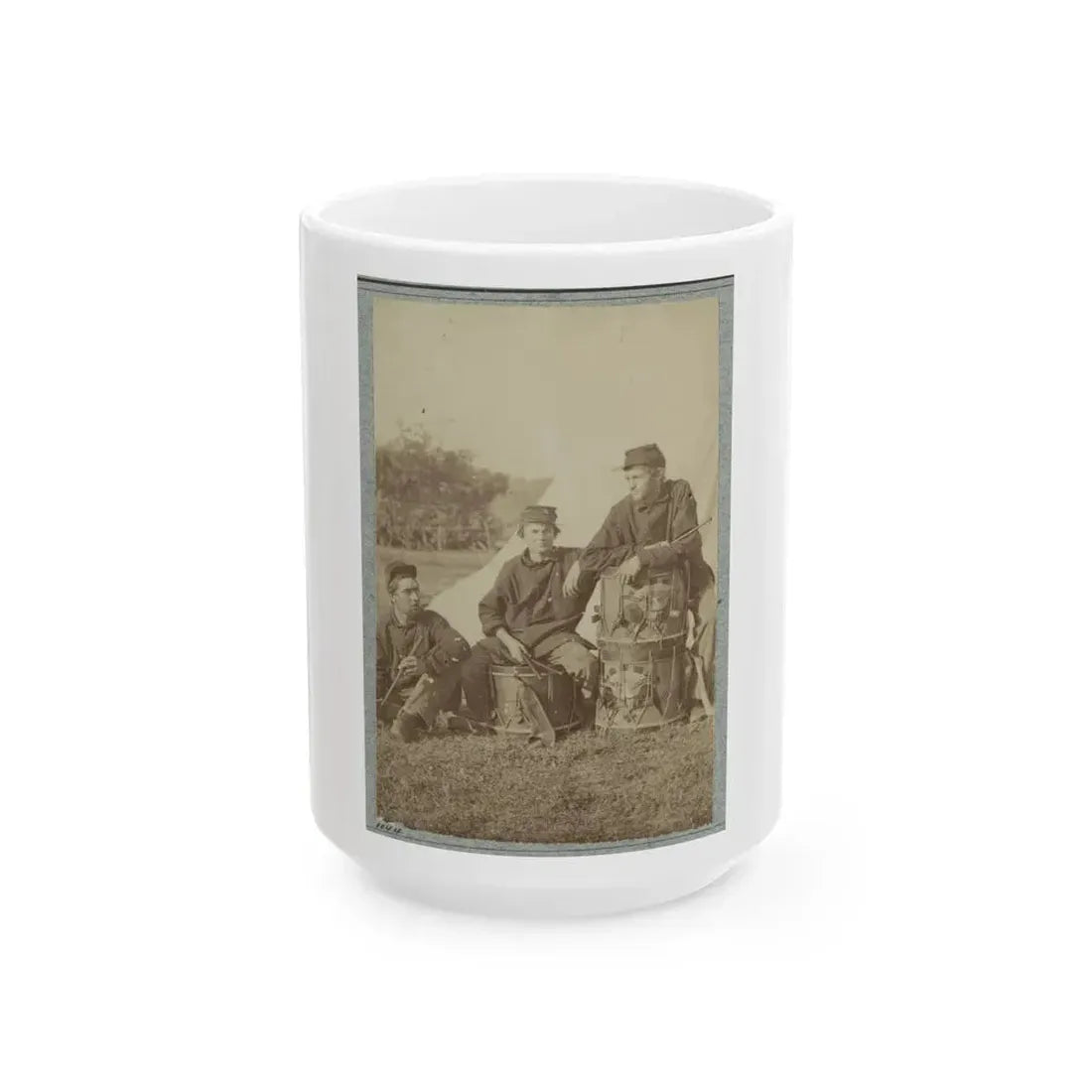 2d Rhode Island Infantry 028 (U.S. Civil War) White Coffee Mug 15oz - Go Mug Yourself