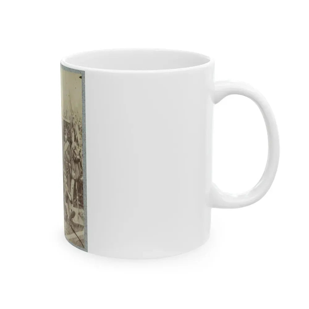 2d Rhode Island Infantry 029 (U.S. Civil War) White Coffee Mug - Go Mug Yourself