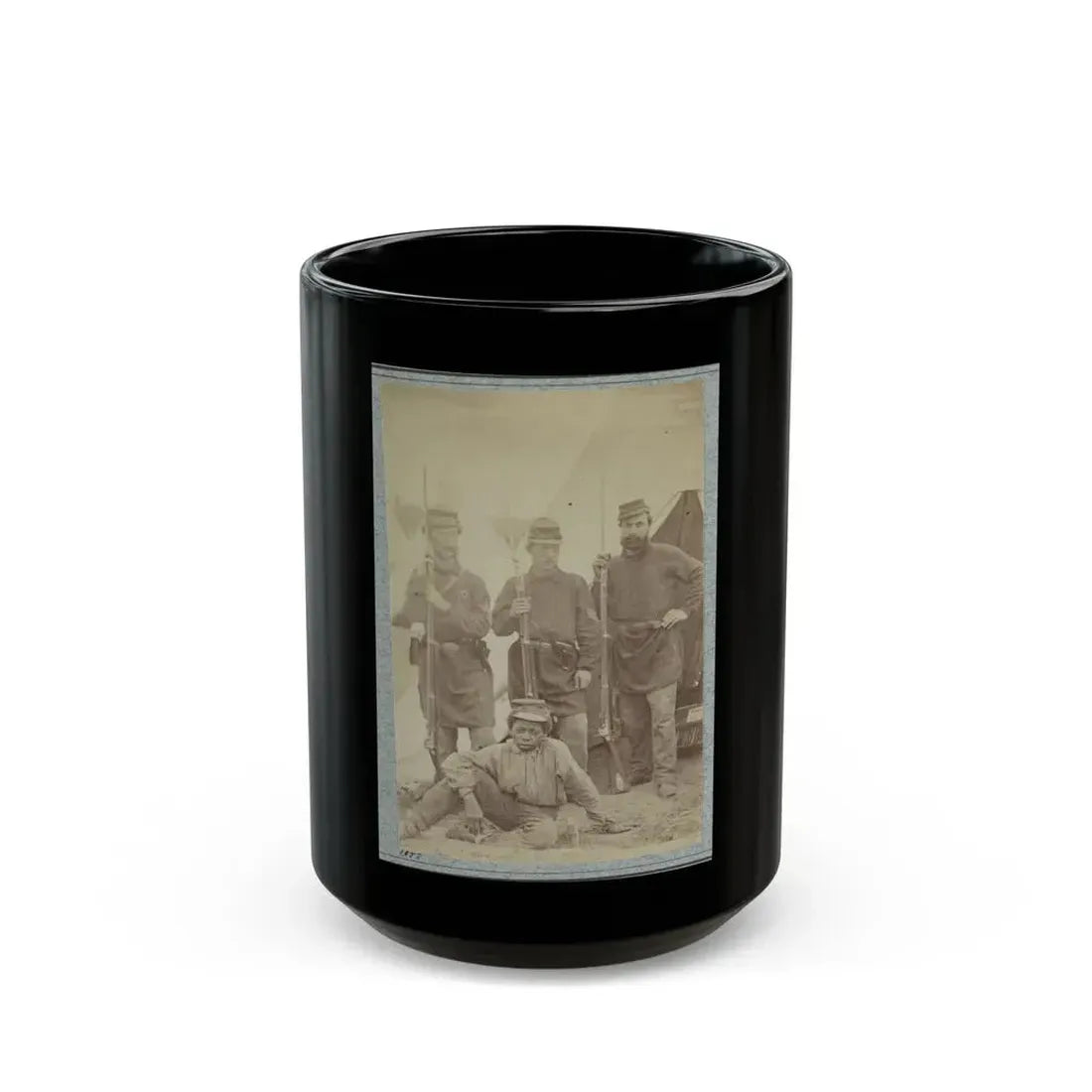 2d Rhode Island Infantry 030 (U.S. Civil War) Black Coffee Mug 15oz - Go Mug Yourself