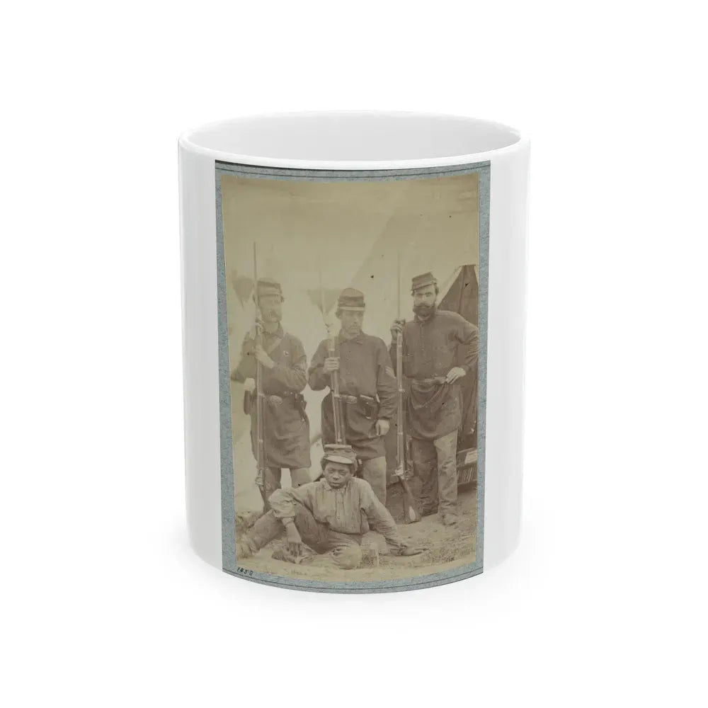 2d Rhode Island Infantry 030 (U.S. Civil War) White Coffee Mug 11oz - Go Mug Yourself