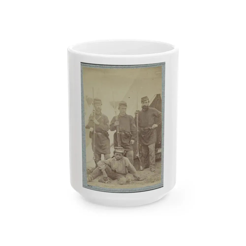 2d Rhode Island Infantry 030 (U.S. Civil War) White Coffee Mug 15oz - Go Mug Yourself