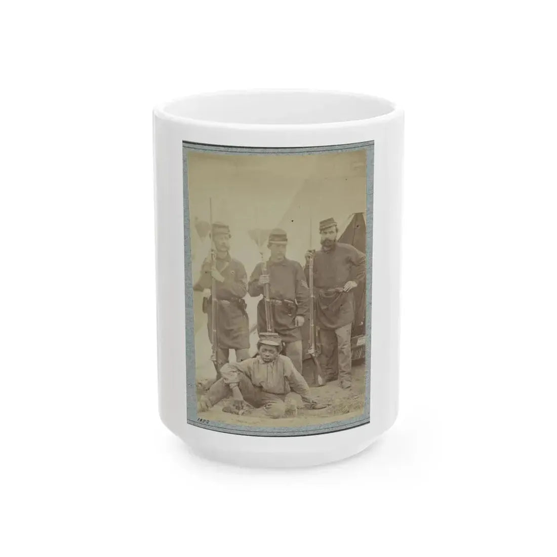 2d Rhode Island Infantry 030 (U.S. Civil War) White Coffee Mug 15oz - Go Mug Yourself