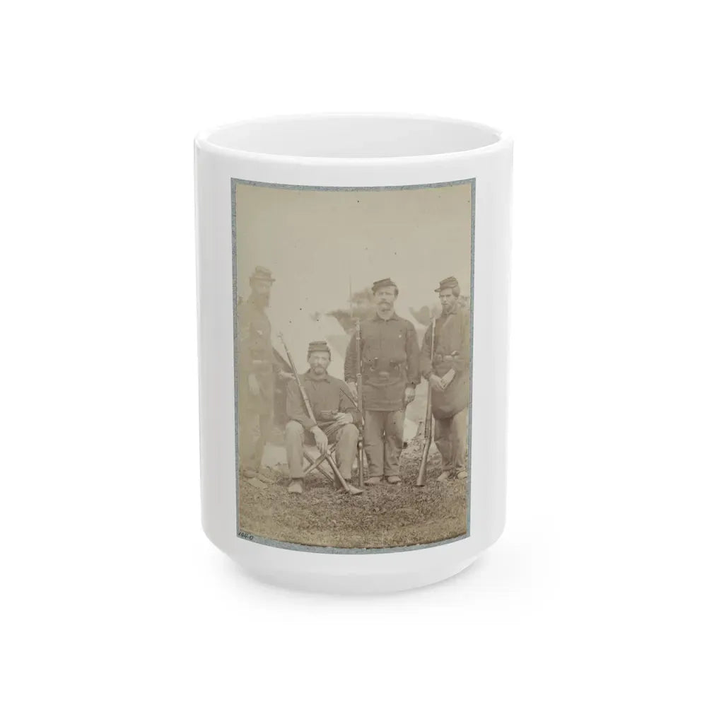 2d Rhode Island Infantry 032 (U.S. Civil War) White Coffee Mug 15oz - Go Mug Yourself